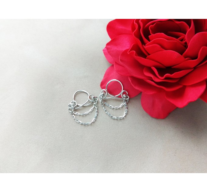 Non Piercing Nipple Ring Nipple chains Nipple Dangles