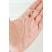 Solid Silver Nipple rings with long chains - Non Piercing Nipple Ring