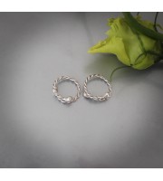 Non piercing Silver Nipple Rings Handmade body jewelry