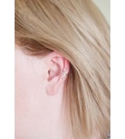 Sterling silver ear cuff - No piercing Ear Cuff