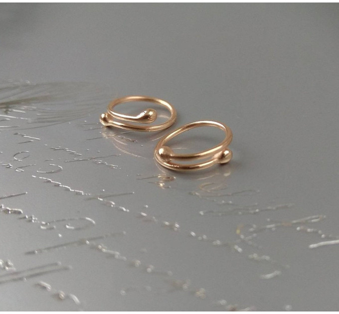 2pcs Non Piercing nipple rings made 
 of Silver, brass or gold plated over sterling silver