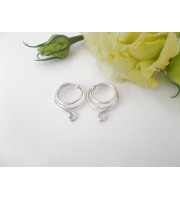 Silver Nipple Rings, Non Piercing adjustable Nipple Ring - Sterling silver jewelry