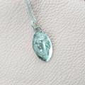 Silver yoni pendant - Handmade out of Fine Silver Vagina Necklace