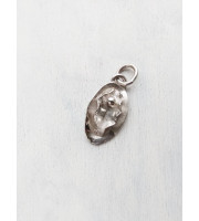Silver yoni pendant - Handmade out of Fine Silver Vagina Necklace