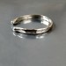  Cock ring handmade out of Sterling silver brass or 14k gold plated over sterling silver Adjustable penis ring best cock ring for men  Body jewelry  8 