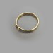  Cock ring handmade out of Sterling silver brass or 14k gold plated over sterling silver Adjustable penis ring best cock ring for men  Body jewelry  4 