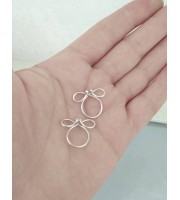 Nipple noose Non Pierrcing Silver Nipple Rings Sterling silver jewelry Solid SilverFake Piercing bdsm jewelry intimate accrssories