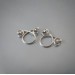  Silver Nipple Rings Non Piercing adjustable Nipple Ring  Nipple jewelry  1 