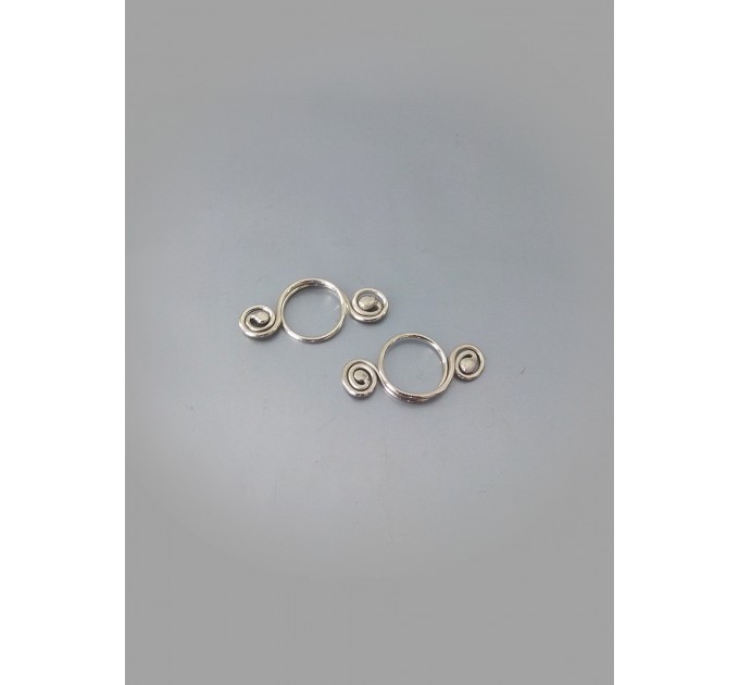 Silver Nipple Rings Non Piercing adjustable Nipple Ring