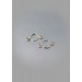  Silver Nipple Rings Non Piercing adjustable Nipple Ring  Nipple jewelry  10 