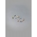 Silver Nipple Rings Non Piercing adjustable Nipple Ring