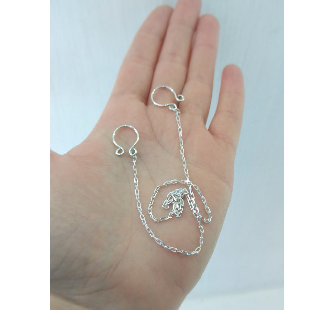 Nipple chains -  Non Piercing Nipple Ring