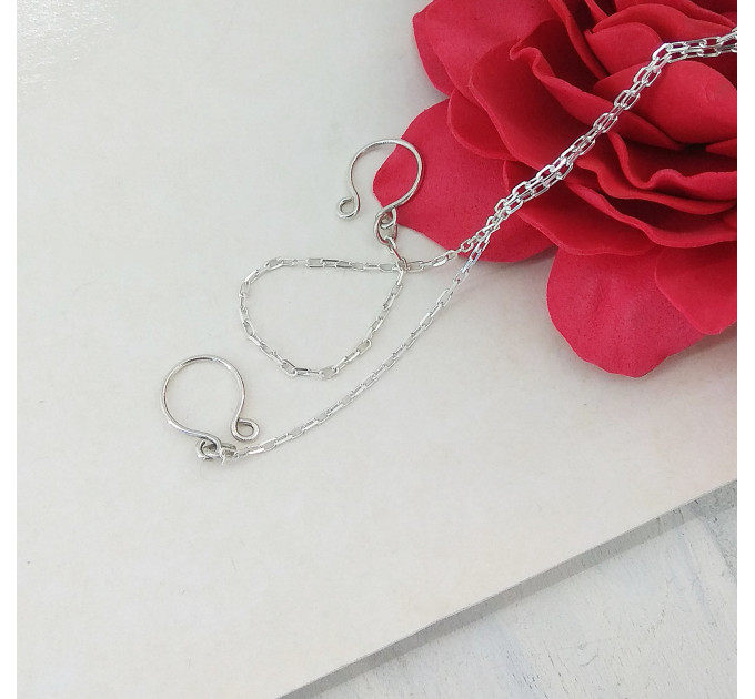 Nipple chains -  Non Piercing Nipple Ring