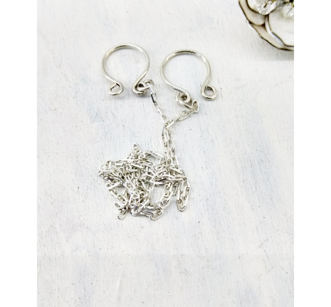 Nipple chains -  Non Piercing Nipple Ring