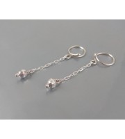 Nipple Rings Solid Silver Body Jewelry Nipple Dangles