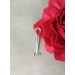 Fake piercing Clitoral Jewellery for women handmade out of 18gauge serling silver wire Non Piercing Clitoral Jewellery