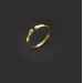  Brass cock ring - Adjustable penis ring - jewelry for mens - hammered ring  Body jewelry  4 