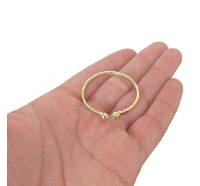  Brass cock ring - Adjustable penis ring - jewelry for mens - hammered ring  Body jewelry  6 