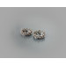 Non piercing nipple jewelry - Silver Nipple Rings Сrown Non Piercing adjustable Nipple Ring