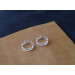 Non piercing nipple jewelry - Silver Nipple Rings Сrown Non Piercing adjustable Nipple Ring