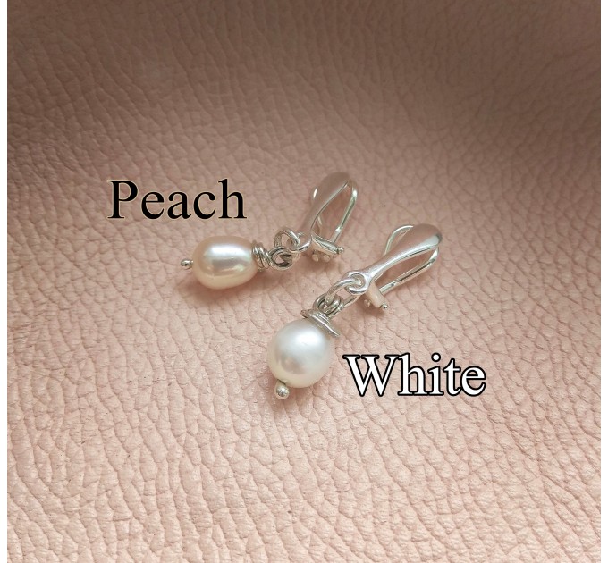 Clitoral Jewellery serling silver Faux piercing  with natural pearl Non Piercing Clit Clip Adult fun sex toys