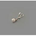 Clitoral Jewellery serling silver Faux piercing  with natural pearl Non Piercing Clit Clip Adult fun sex toys