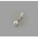 Clitoral Jewellery serling silver Faux piercing  with natural pearl Non Piercing Clit Clip Adult fun sex toys