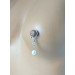 Handmade Nipplerings with White Paerls Nipple rings Non Piercing Nipple Rings with natural pearls
