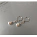 Handmade Nipplerings with White Paerls Nipple rings Non Piercing Nipple Rings with natural pearls