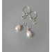 Handmade Nipplerings with White Paerls Nipple rings Non Piercing Nipple Rings with natural pearls