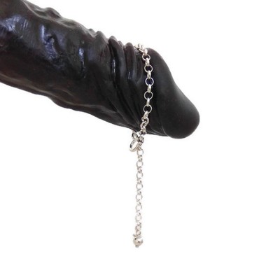 Sterling silver cock ring -Sterling silver penis jewelry  Dick Thang  Adjustable penis ring - jewelry for mens