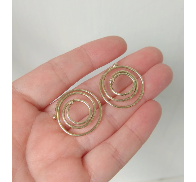 Brass Nipple Rings - Fake Piercing