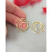 Brass Nipple Rings - Fake Piercing