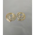 Brass Nipple Rings - Fake Piercing
