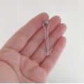 Non piercing Vagina Jewelry  Serling silver wire with real pearl