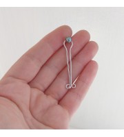 Non piercing Vagina Jewelry  Serling silver wire with real pearl Non piercing Vagina Jewelry  Serling silver wire with real pearl