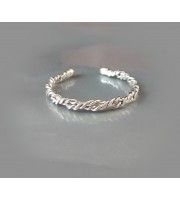 Twisted penis ring handmade out of Sterling silver- Adjustable penis ring -Sterling silver men intimate jewelry best cock ring for men