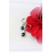 Non Piercing Nipple Rings with freshwater pearls in sterling silver