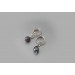Non Piercing Nipple Rings with freshwater pearls in sterling silver