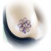  Purple Nipple Rings handmade  Flower Nipple Rings, non Piercing Nipple shield, Sexy Nipple Clamps, intimate Jewelry adult bdsm sex toys  Nipple jewelry  1 
