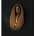 Peach pearls Clitoral Jewelry Fake piercing vaginal Jewelry for women handmade out of 18gauge serling silver wire with real pearl