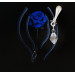 Non Piercing Clit Clip with  crystal Sterling silver Faux piercing 