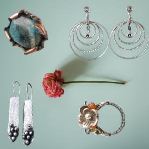 Authors jewelry collection