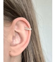 Silver Ear Cuff - Small Crown Design Silver Ear Cuff - Small Crown Design