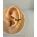 Handmade Crown Ear Cuff "Queen" – No Piercing Needed