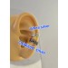 Silver Flower Ear Cuff – Handmade No-Piercing Jewelry