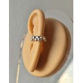 Handmade Silver Bubble Ear Cuff – No Piercing Required