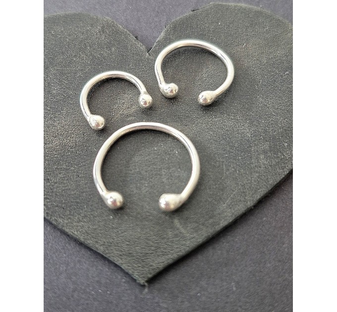 Handmade Minimalist Silver Midi Rings for Every Finger