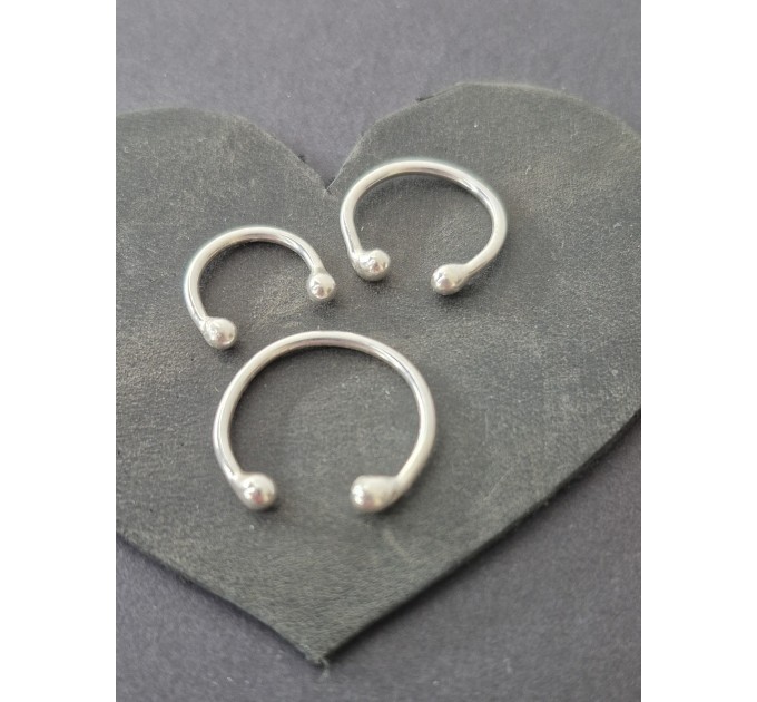 Handmade Minimalist Silver Midi Rings for Every Finger