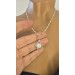 Handmade Sterling Silver Sun Pendant with 45cm Chain